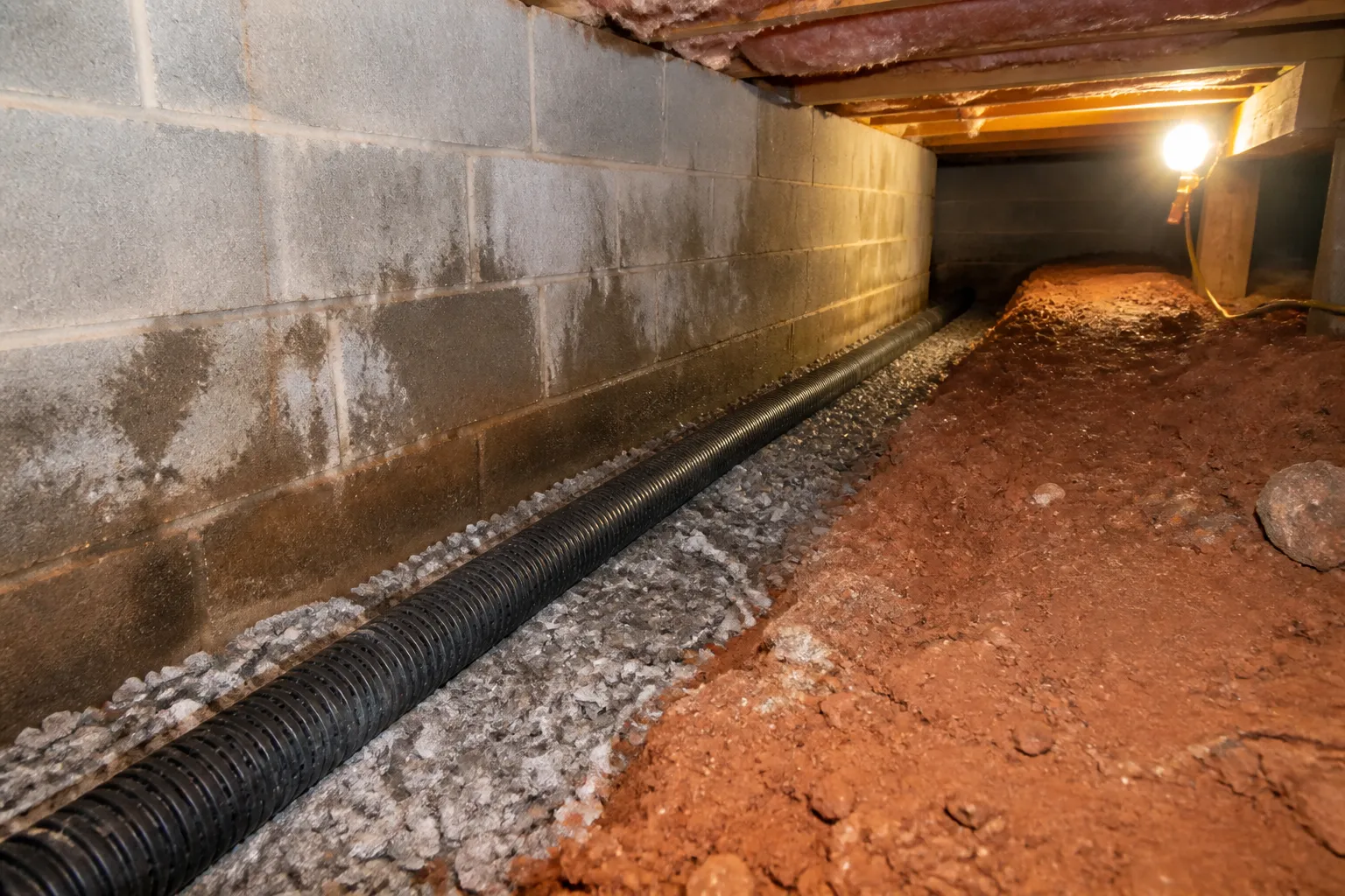 Crawl Space Drainage