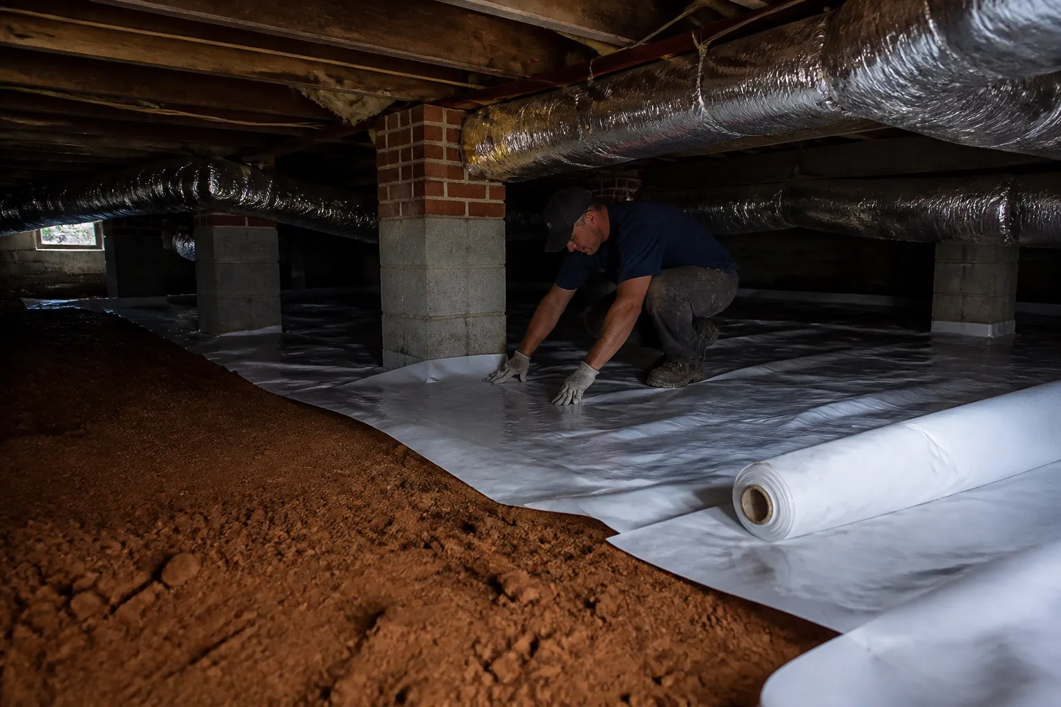 Crawl Space Waterproofing