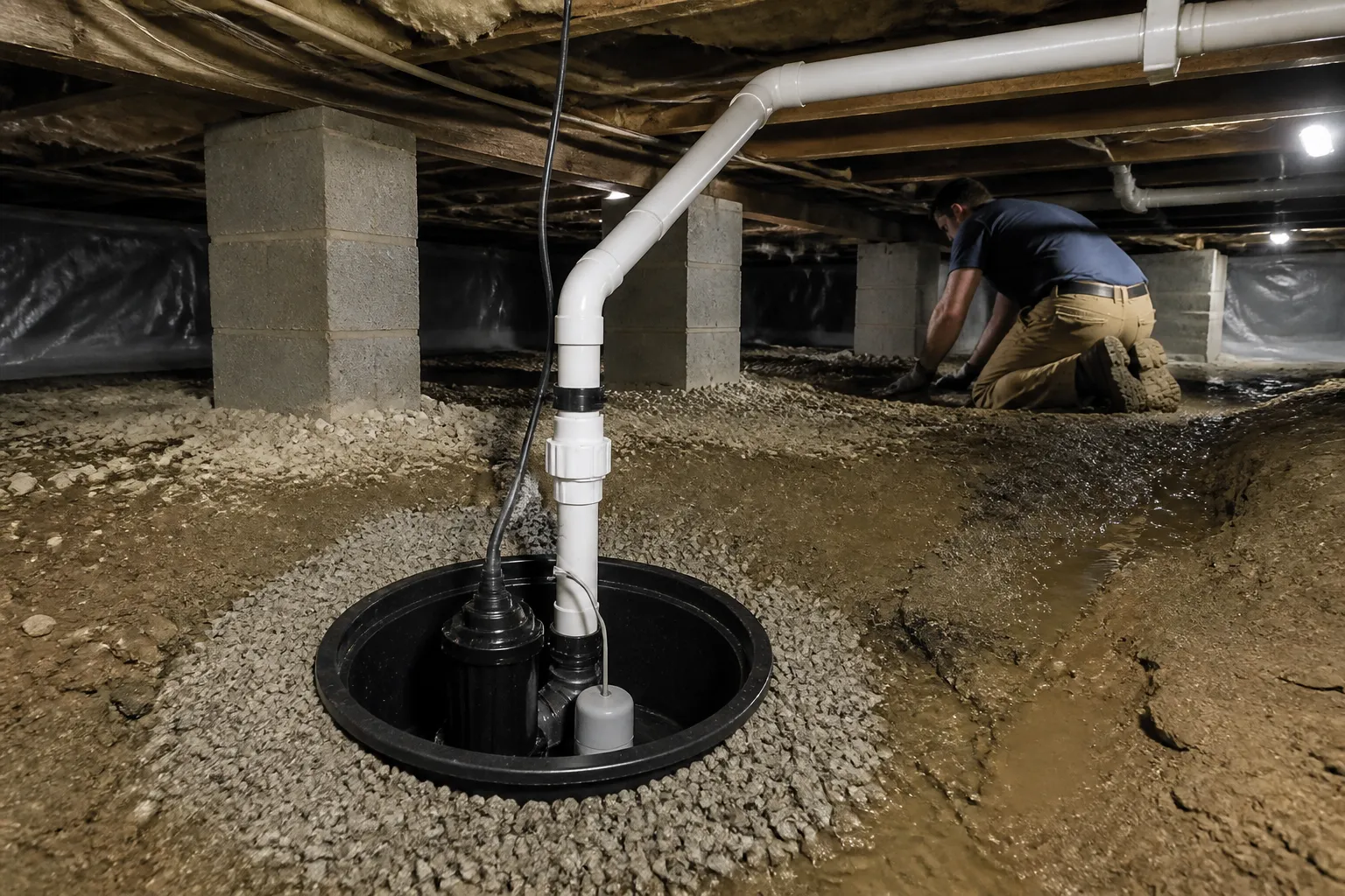 Sump Pump Installation